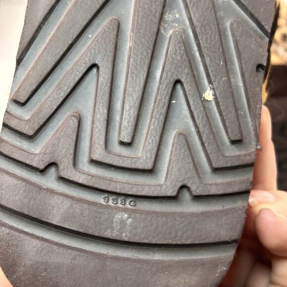 Ugg Australia leopard print classic short boots calf hair Sheepskin Women’s 9 - Picture 6 of 8